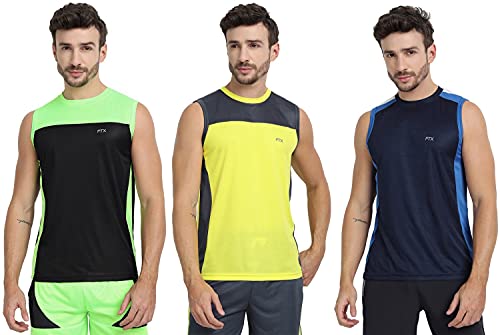 Image of FTX Men's Solid Regular Fit T-Shirt