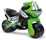 Moto Porteur Enfant 18 Mois à 3 Ans sans Pédales Bebe - Twin Dessert Racing Stable + Ergonomique Moto Draisiènne 2 Ans Roues Larges + Transport Facile + Style Course | INJUSA