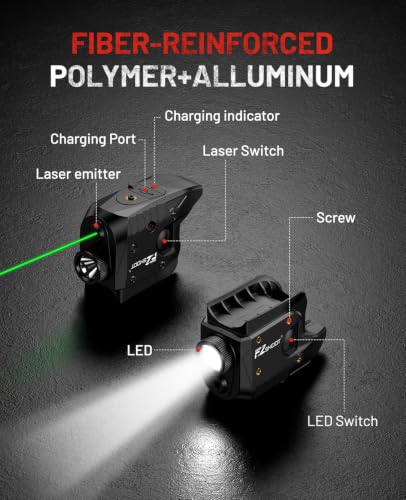 EZshoot 800 Lumen Laser Light Combo Compatible with G43/43X/42/48 No MOS - image 7