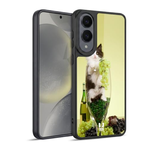 Coque Galaxy S25 Edge chat drôle avec protection militaire en gel