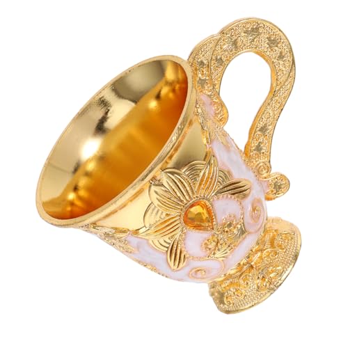 PRETYZOOM Copa De Vino Blanco Metalica Pequeña Para Uso Ceremonial Copa De Vino De Metal Repujado