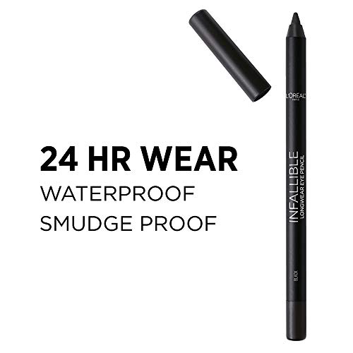 L’Oréal Paris 071249389447 L'Oreal Paris Makeup Infallible Pro-Last Pencil Eyeliner, Waterproof And Smudge-Resistant thumb #4