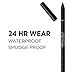L’Oréal Paris Makeup Infallible Pro-Last Pencil Eyeliner, Waterproof and Smudge-Resistant, Glides on Easily to Create any Look, Black, 0.042 oz., 2 Count