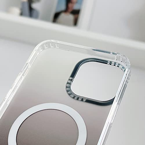 Coque rigide antichoc iPhone 14 Plus acrylique translucide rose