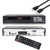  MK Digital S2-HD HDTV Receiver Satellit DVB S2 HD Receiver für SAT Digitaler Satelliten SAT Receiver (DVB-S/S2, HDMI, SCART, 2X USB 2.0, Full HD 1080p) (Vorprogrammiert für Astra Hotbird und Türksat)