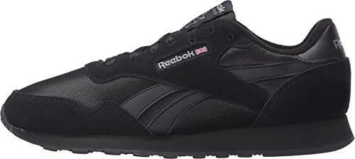 Reebok mens Classic Nylon Walking Shoe, Black/Carbon, 8.5 US | Image 1