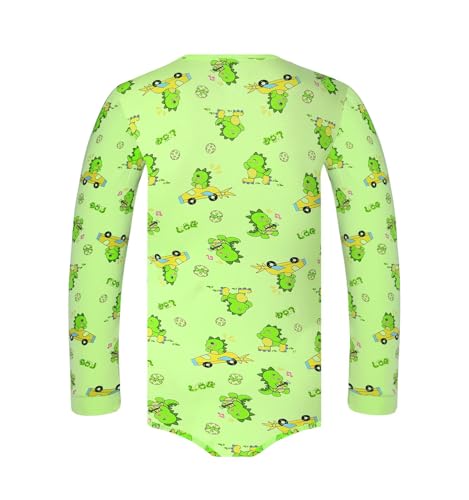 Mens Onesie Long Sleeve Bodysuit One Piece Pajamas Snap Button Crotch Top Cotton Adult Romper for Men2