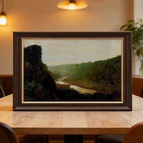 Toile paysage rivière Grimshaw pour briser la monotonie d'un bureau - 6