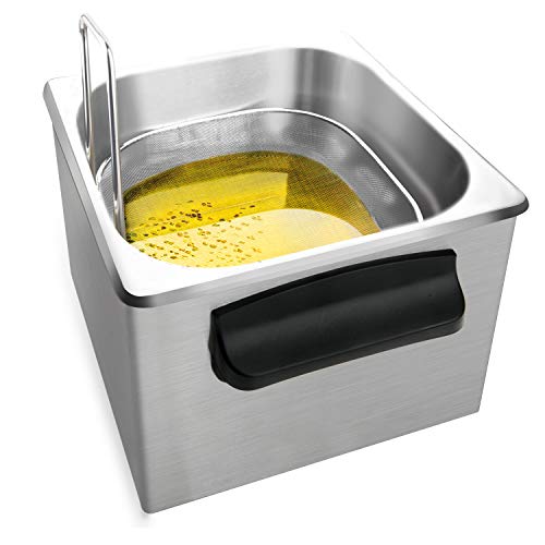 Taurus Professional 2 Plus Friteuse, 2 liter, 1700 W, 18/8 roestvrij staal, roestvrij staal - Afbeelding 6