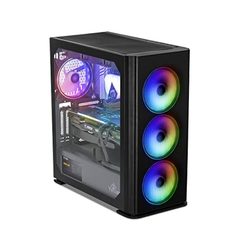 YEYIAN ODACHI The Intel 13th Gen i9 13900KF 5.80 GHz VR PC Gaming Desktop Computer, Nvidia Geforce RTX 3080 Ti 12 GB, 32GB DDR5 5200Mhz,1TB NVMe SSD,2TB HDD,WiFi 6, Win 11 Home,6 ARGB Fans