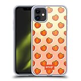 Head Case Designs Officially Licensed Emoji® Peaches Fruits Soft Gel Case Compatible with Apple iPhone 11 and Compatible with MagSafe Accessories