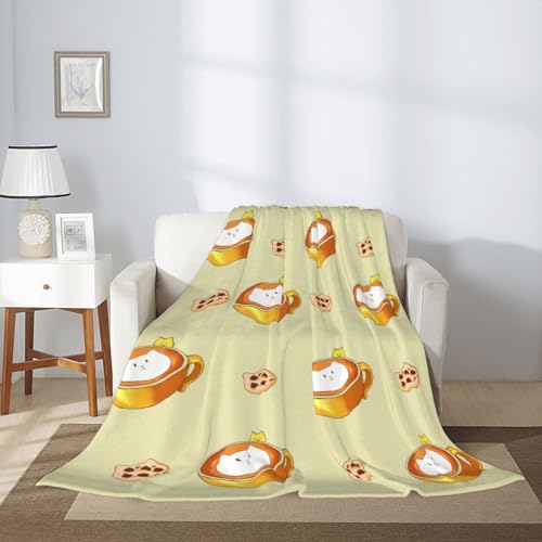Couverture de chat 152x127 cm super douce et légère plaid canapé - 4