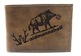forest homes jobs GESCHENKIDEE: Das ideale Geschenk für Jäger, Jagdliebhaber und Naturliebhaber ist diese Lederbörse mit Waidmannsheil Motiv.