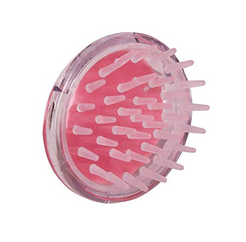 Miniatura 3 de Cepillo de silicona para el cabello, masajeador de cuero cabelludo, cepillo de champú para limpieza diaria profunda, cuidado del cuero cabelludo