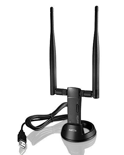 Netis System WF2122 Adaptador y Tarjeta de Red WLAN 300 Mbit/s - Accesorio de Red (Inalámbrico, USB, WLAN, 300 Mbit/s, Negro)