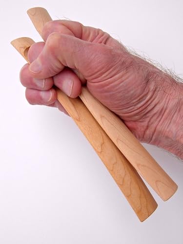 Joe Birl Solid Maple Musical Rhythm Bones - Thumbnail 3
