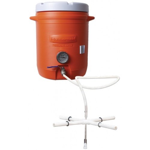Eagle AG345 Cooler Hot Liquor Tank with Thermometer, 10 gal