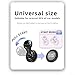 Car Start Button Lever Cover with Alloy Construction and Protective Padding Offering Smooth Engine Start Stop Action for Vehicle Interiors (Model Black)