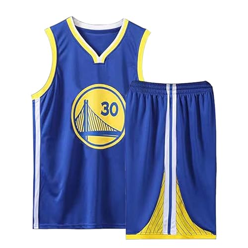 Camiseta y Pantalones Cortos de Baloncesto, Traje Sin Mangas de Baloncesto, Camiseta de Baloncesto para Adultos, Ropa Deportiva de Baloncesto, Camiseta Chaleco + Pantalones Cortos(4XL, Azul)