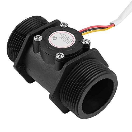 Sensore di Flusso Acqua con Turbina, Interruttore a Effetto Hall, Misuratore Portata G1 Pollice, 2-50 L/Min, Connessione Filettata Esterna in Ottone, DC24V Sensore di Flusso Acqua con Turbina, Interruttore a Effetto Hall, Misuratore Portata G1 Pollice, 2-50 L/Min, Connessione Filettata Esterna in Ottone, DC24V