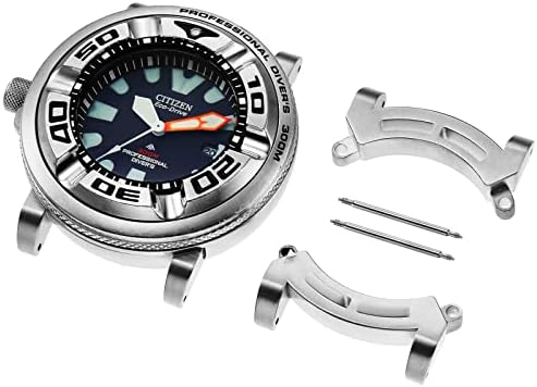 シチリア オーダーページ(仮) SHANGPULE Silver Adapters Compatible with Citizen Eco-Drive