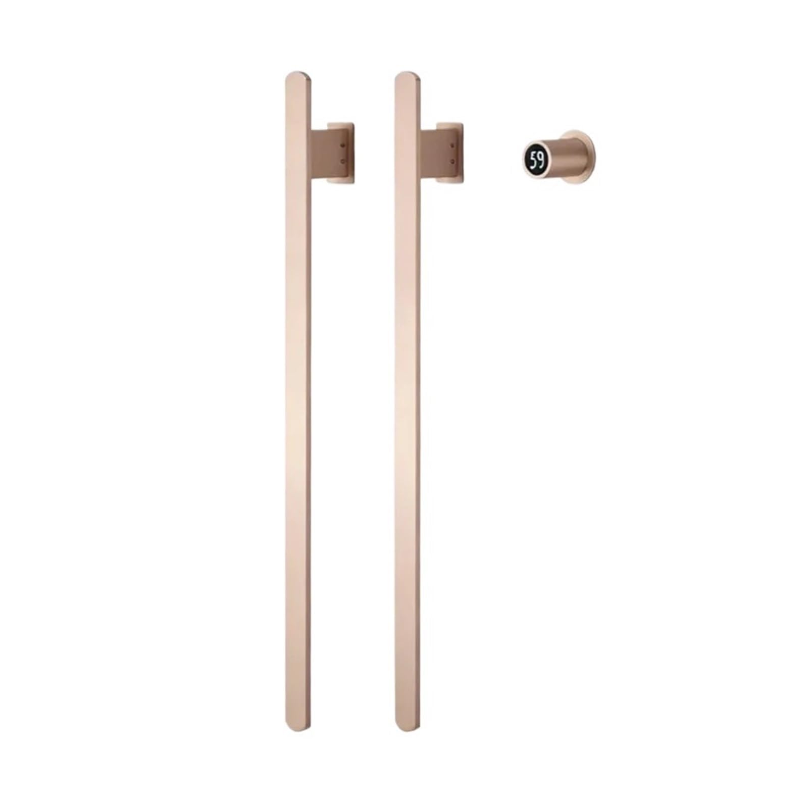 Porte-serviettes chauffant 220V pour un confort cocooning chaque matin