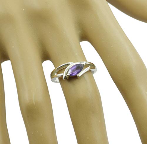 Bague violette en argent sterling 925 authentique RIYO un bijou d'exception - 2