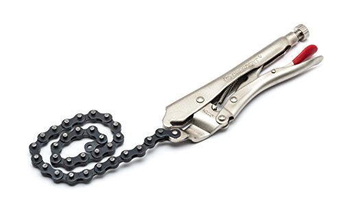 Crescent 9" Locking Chain Clamp with 18" Chain - C20CHN , Red #1