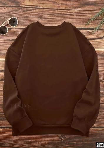 LEGASUS Printed Graphic Sweatshirt Long Sleeves ROUNND Neck for Women's & Men | Unisex Sweatshirt Winter Wear - Image 2