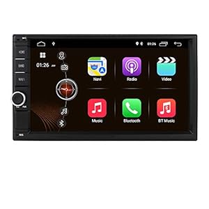 Universele Android 10 navigatie 7 inch 2 Din Radio Ondersteuning WiFi Bluetooth Spiegel Link RDS Stuurbesturing DAB…