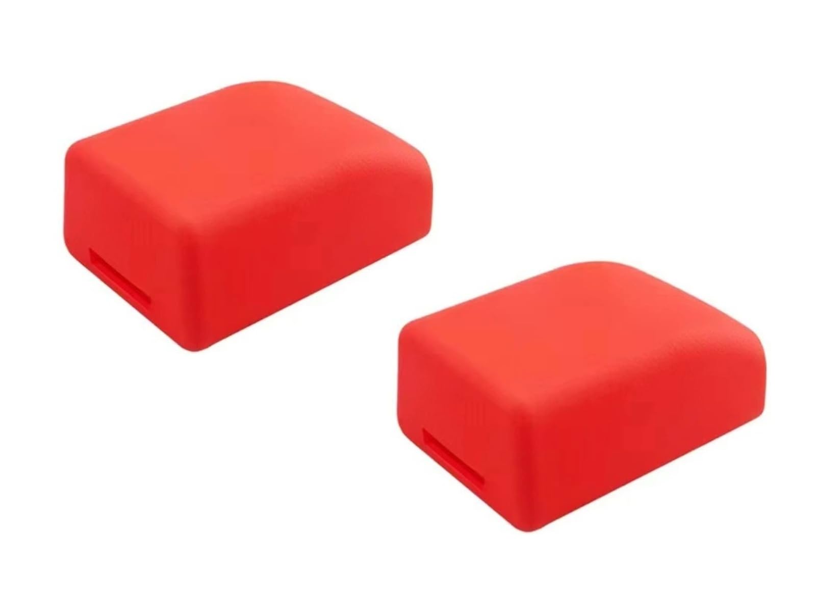 SUKADE 2 Pcs Silicone Car Seat Buckle Cover, Soft Protective Covers