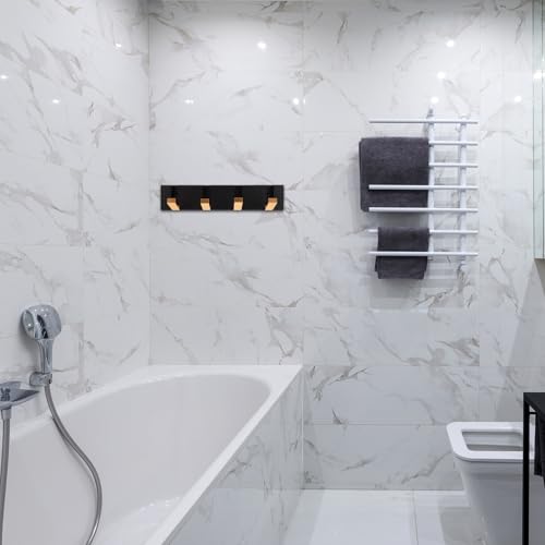 Perchero de pared de aluminio Beaupretty con alta capacidad de carga 7