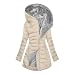 Winterjacke Damen Jacke Winter Übergangsmantel Graue Mädchen Warm Wintermantel Lang Gefüttert Elegant Steppjacke Steppmantel Lange Parka Gefütterte Mantel Teddyjacke Leicht Dame Für Tailliert,Beige,M