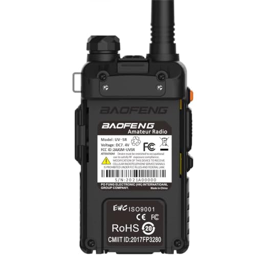 Image of Baofeng UV-5R Dual Band 2 Way Radio Handheld Ham Radio Walkie Talkie 6 Pack