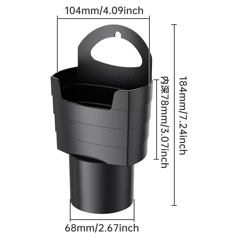 Portavasos para coche 2-pack con dip para salsas miniatura 5