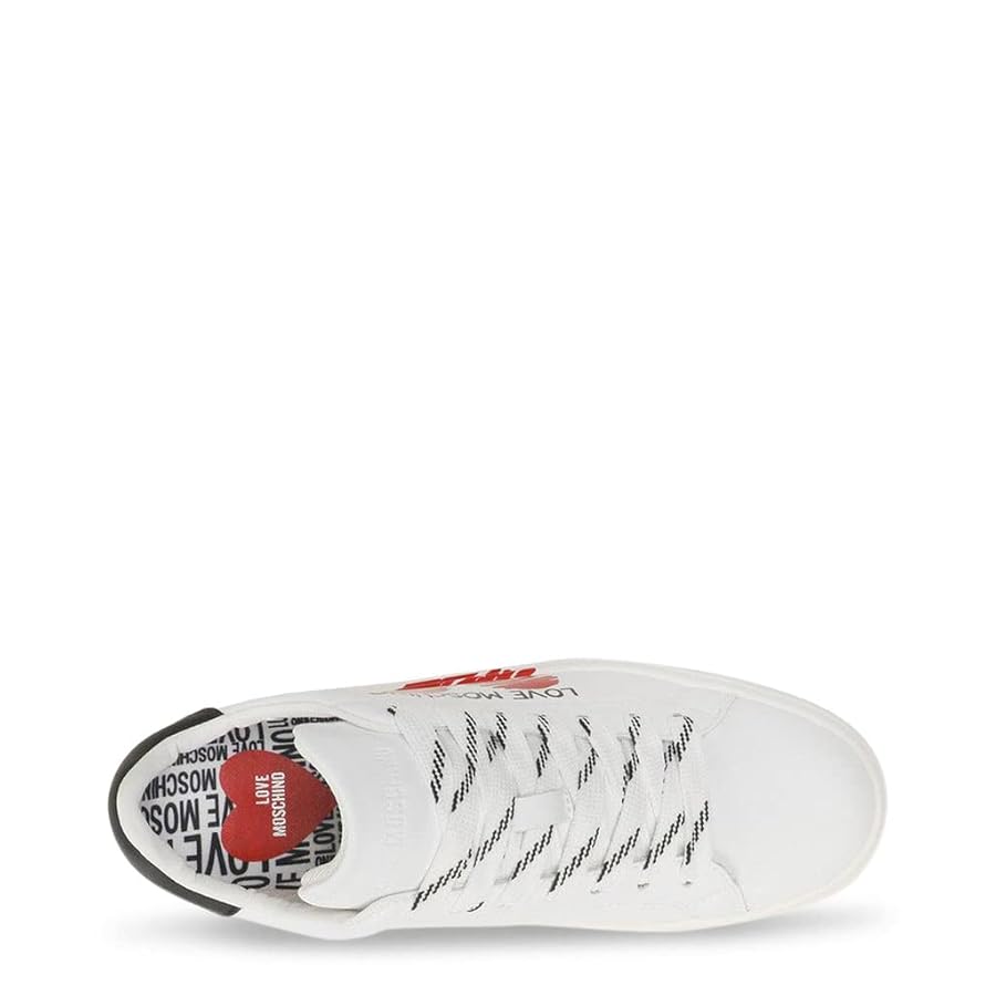 スニーカー LOVE MOSCHINO Woman Sneakers White JA15545G0MIA6 10A Amazon.com | Love Moschino Women Sneakers White 10 US