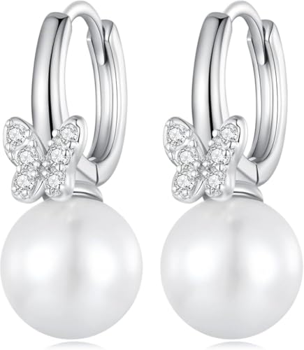 Boucles d'oreilles perles argent hypoallergéniques pour oreilles sensibles sans compromis sur le style