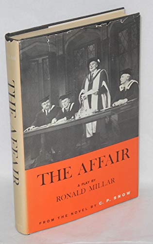 The affair,: A play, B0007DK8WK Book Cover