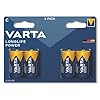 VARTA Batterien C Baby, 4 Stück, Longlife Power, Alkaline, 1,5V, ideal für Spielzeug, Funkmaus, Taschenlampen, Made in Germany