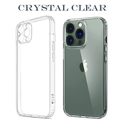 Unov Compatible With Iphone 11 Pro Case Clear Bumper Hybrid Protective Anti Yellowing Shockproof Non Slip Slim Fit (Crystal Clear) #TOP3