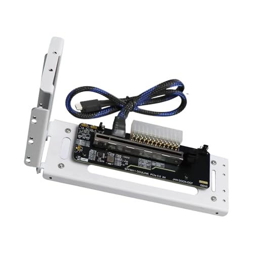 Progettato con connettore 8611 per la trasmissione diretta PCIe, questo dock di espansione in metallo elimina la latenza di conversione per massimizzare l'efficienza della GPU per giochi impegnativi e flussi di lavoro professionali