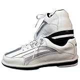 Bowling Turnschuhe für Männer Frauen - Professionelle Mikrofaser Bowling Schuhe Weiches Leder Bequem rutschfest und Abriebfest Sicher und Stabil Leichte Freizeitschuhe Nur für die rechte Hand