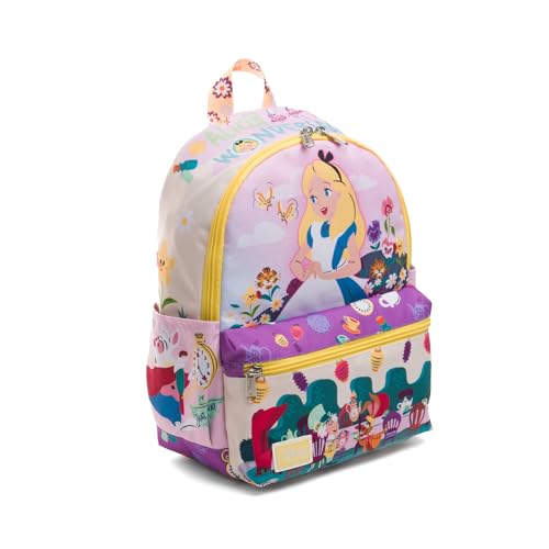 Wondapop Disney Alice in Wonderland Tea Party 13" Deluxe Nylon Mini Backpack2