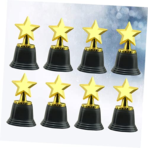 Operitacx 24 Peças Troféus De Futebol Para Crianças Prêmio Grammy Troféus Em Forma De Pentagrama A M