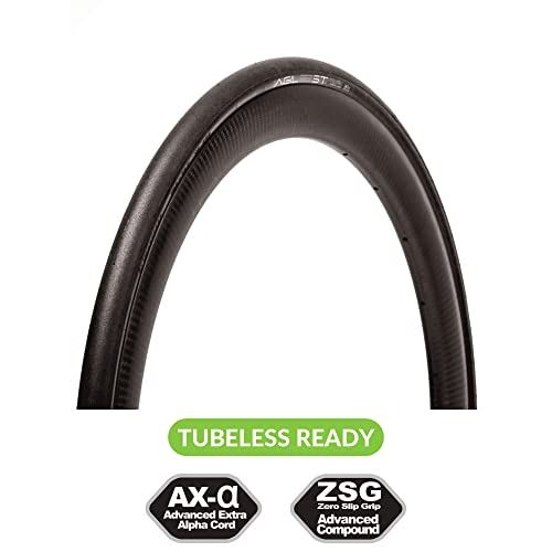 Panaracer Agilest TLR Folding Road Tyre: Black/Black 700x25c - Image 4