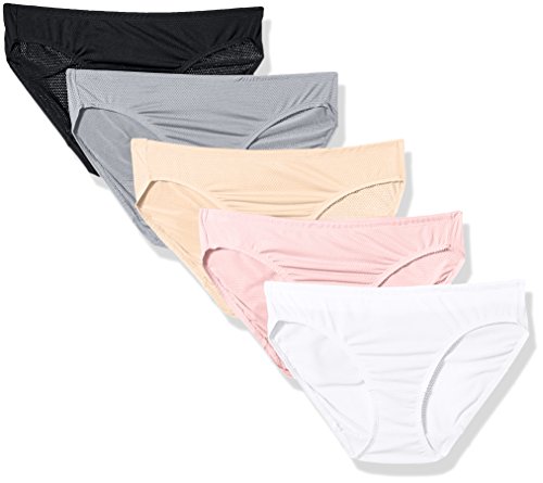 Fruit of the Loom Women's 5 Pack Premium Breathable Bikini