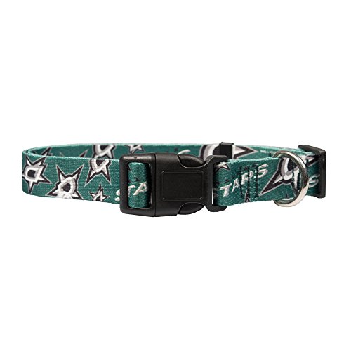 Collar para mascotas NHL ajustable perro pequeño mediano gato correa enganche metal