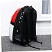 LIOOBO Outdoor Dog Backpack Pet Shoulder Carrier with Ventilation for Dogs and Cats Red Space Lightweight PVC Material Convertible Handbag and Shoulder Bag for Travel Hiking Camping