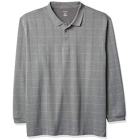 Van Heusen Men's Flex Long Sleeve Polo Shirt Cover