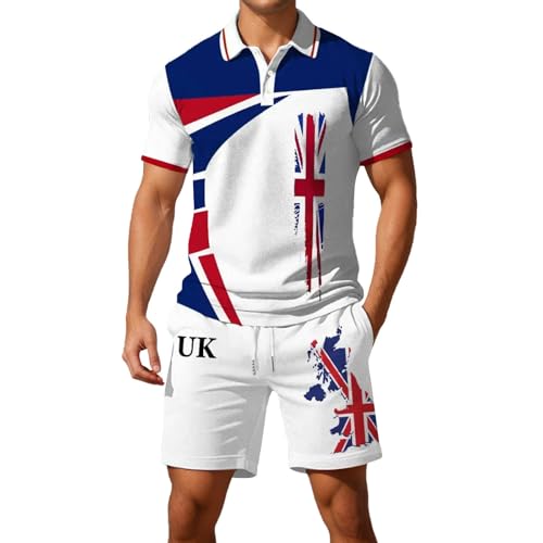 Ropa de calle casual para hombre con conjunto de verano cómodo y pantalón corto suelto